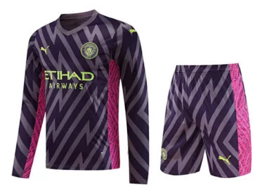 23-24 Manchester City Goalkeeper Long Sleeve Soccer Jerseys Yupoo(2)