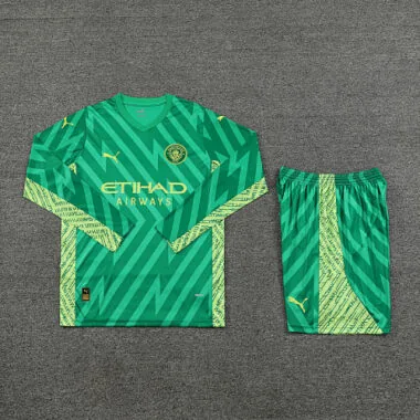 23-24 Manchester City Goalkeeper Long Sleeve Soccer Jerseys Yupoo(1)