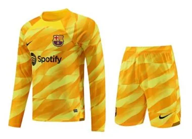 23-24 Barcelona Goalkeeper Long Sleeve Soccer Jerseys Yupoo