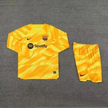 23-24 Barcelona Goalkeeper Long Sleeve Soccer Jerseys Yupoo