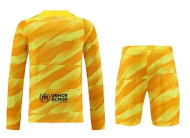 23-24 Barcelona Goalkeeper Long Sleeve Soccer Jerseys Yupoo