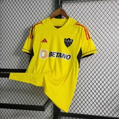 23-24 Atletico Mineiro Goalkeeper Yellow S-XXL Soccer Jerseys