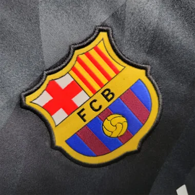 23-24 Barcelona Black Keepersshirt met lange mouwen