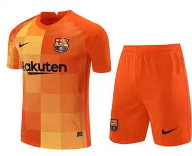 21-22 Barcelona orange goalkeeper