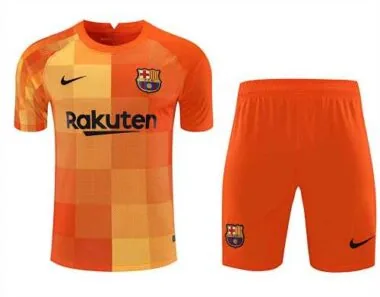 21-22 Barcelona orange goalkeeper