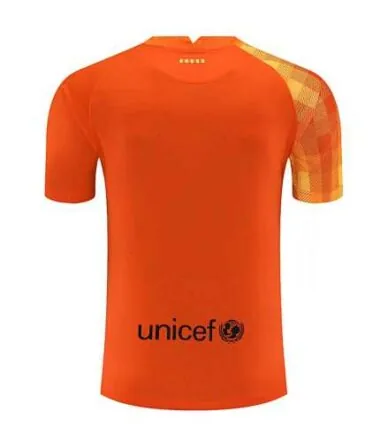 21-22 Barcelona orange goalkeeper