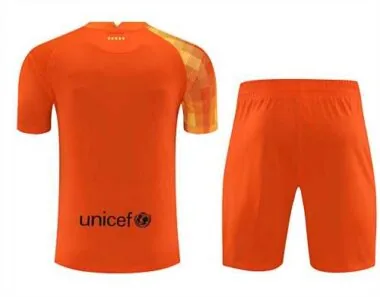 21-22 Barcelona orange goalkeeper