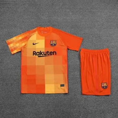 21-22 Barcelona orange goalkeeper