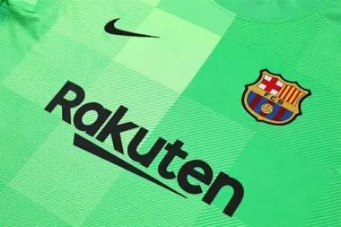 21-22 Barcelona green goalkeeper long sleeve