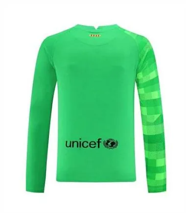 21-22 Barcelona green goalkeeper long sleeve
