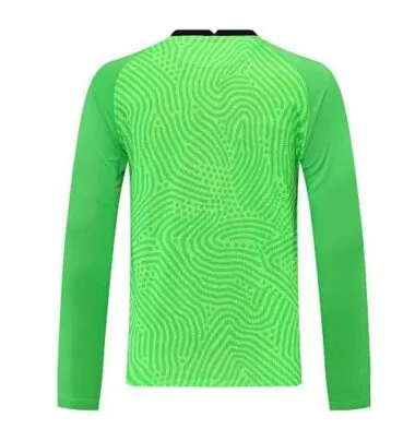 2021 Frankrijk groene keepersshirt met lange mouwen