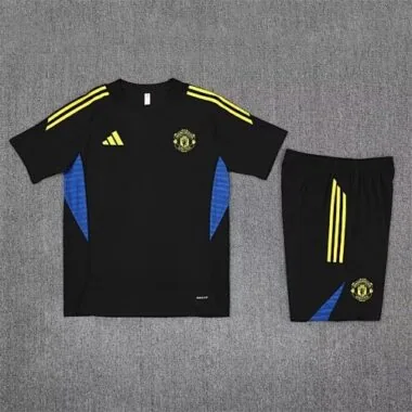 25-26 Manchester United Black Training Kit Soccer AAAAJersey Yupoo