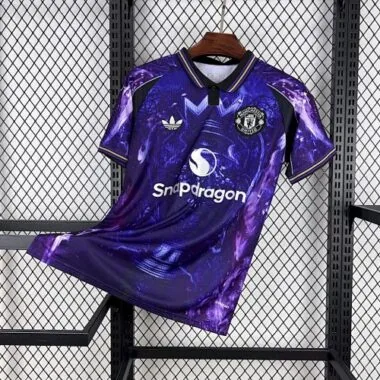 25-26 Manchester United Blue-violet Kit United Special Edition Soccer AAAAJersey Yupoo