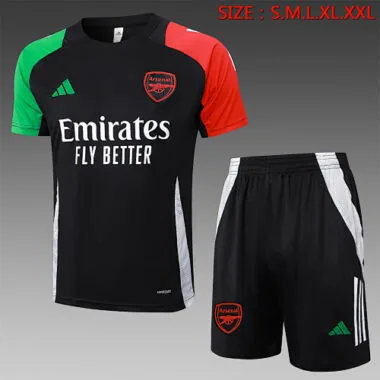 24-25 Arsenal Black Training Kit Soccer