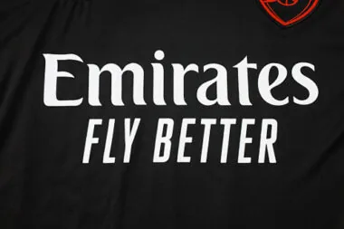 24-25 Arsenal Black Training Kit Soccer