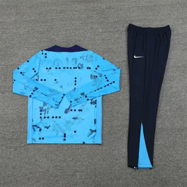 24-25 Chelsea Long Sleeve Training Suit Football Shirts(3)