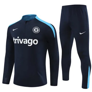 24-25 Chelsea Player Long Sleeve Training Suit Football Shirts(1)
