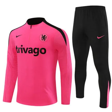 24-25 Chelsea Player Long Sleeve Training Suit Football Shirts(3)