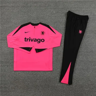 24-25 Chelsea Player Long Sleeve Training Suit Football Shirts(3)