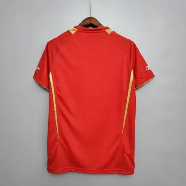 05-06 Retro Liverpool Soccer Jersey Home