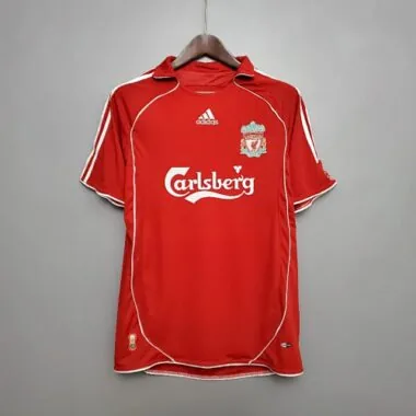 Camiseta de fútbol retro del Liverpool 06-07 (local)