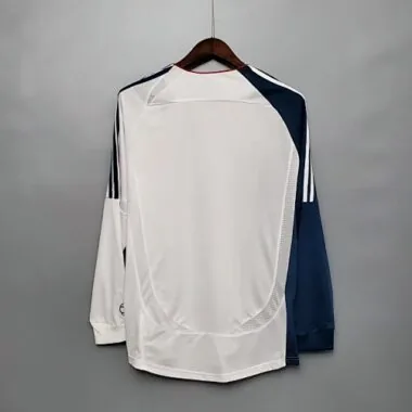 06-07 Retro Long Sleeve Liverpool Soccer Jersey Away