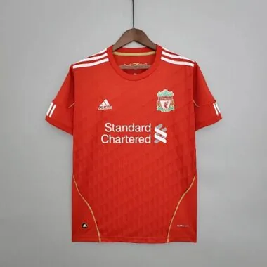 Camiseta de fútbol retro del Liverpool 10-11 (local)