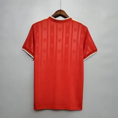 85-86 Retro Liverpool Soccer Jersey Home
