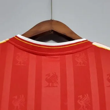 85-86 Retro Liverpool Soccer Jersey Home