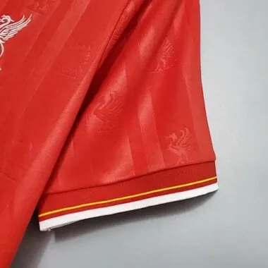85-86 Retro Liverpool Soccer Jersey Home