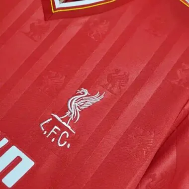 85-86 Retro Liverpool Soccer Jersey Home