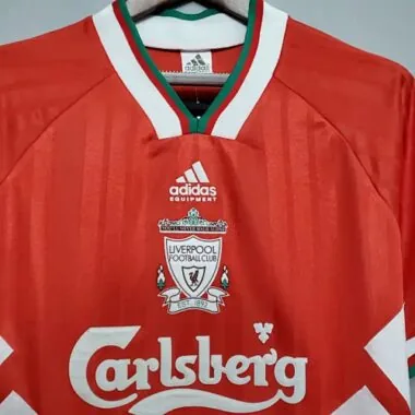 93-95 Retro Liverpool voetbalshirt (thuis)