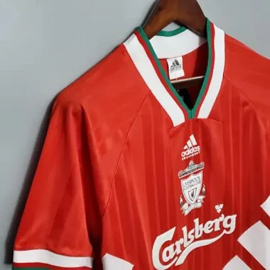 93-95 Retro Liverpool voetbalshirt (thuis)