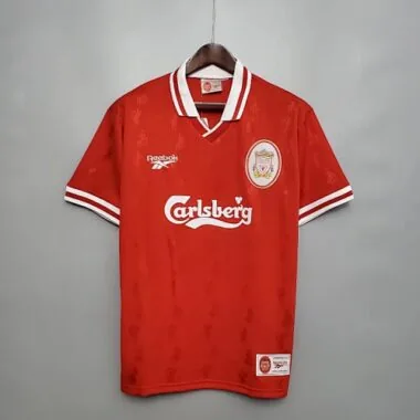 Camiseta de fútbol retro del Liverpool de la temporada 96-97 (local)