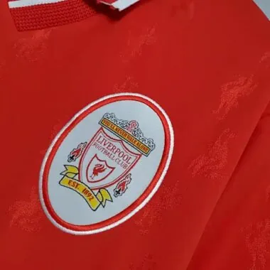 Maglia da calcio del Liverpool in stile retrò 96-97 (da casa)