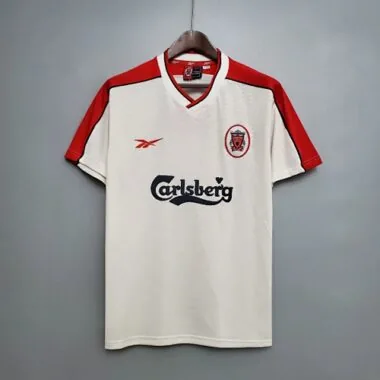 Camiseta de fútbol retro del Liverpool de la temporada 98-99 (visitante)