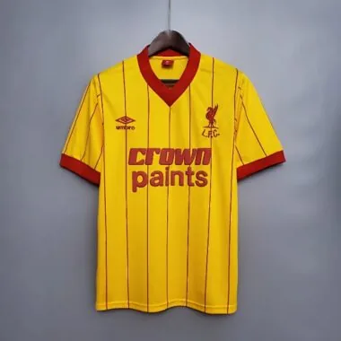 Camiseta de fútbol retro del Liverpool de 1984 (visitante)