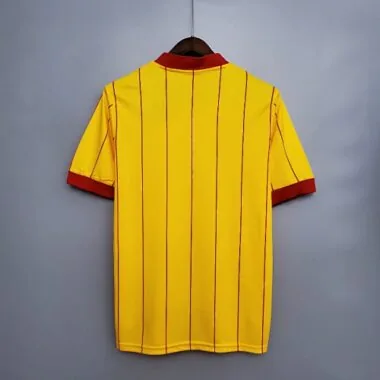 Camisa de futebol retro do Liverpool de 1984 (jogo fora)