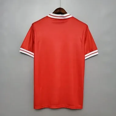 Retro Liverpool-voetbalshirt uit 1984 (thuis)