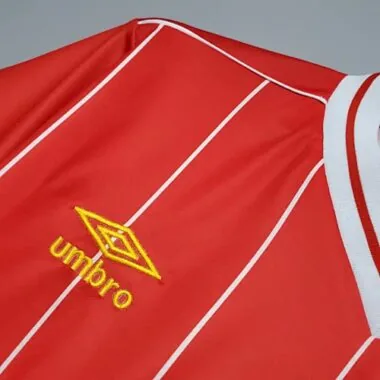 Retro Liverpool-voetbalshirt uit 1984 (thuis)