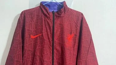 23-24 Liverpool Reversible Windbreaker Red&Purple Double-Sides Jacket Best Jerseys