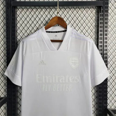 21-22 Arsenal White Size S-XXL Soccer Jersey