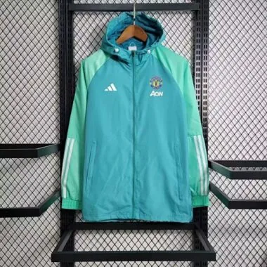 Windbreaker Manchester United Green S-XXL Cheap Soccer Jerseys