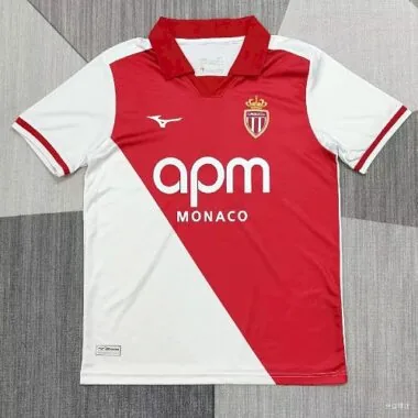 26-27 AS Monaco Home Kit Soccer T-Shirt AAAAJersey Supply Yupoo