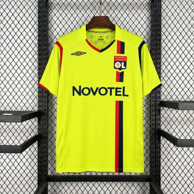 08-09 Lyon Away Kit Retro Soccer T-Shirt AAAAJersey Supply Yupoo