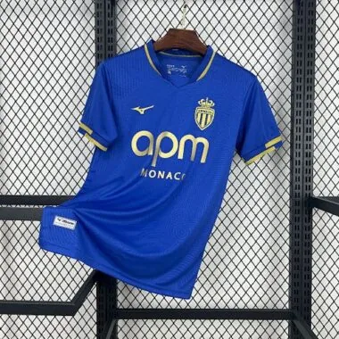 25-26 Monaco Away Kit Soccer T-Shirt AAAAJersey Supply Yupoo