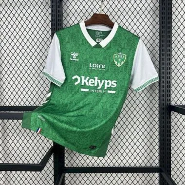 25-26 Saint Etienne Home Kit Soccer T-Shirt AAAAJersey Supply Yupoo