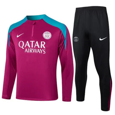 24-25 PSG Long Sleeve Training Suit Football Shirts(3)