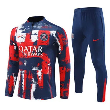 24-25 PSG Long Sleeve Training Suit Football Shirts(5)