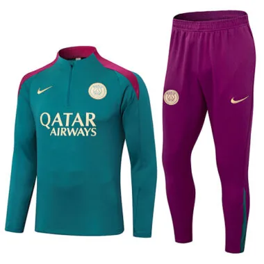 24-25 PSG Long Sleeve Training Suit Football Shirts(8)